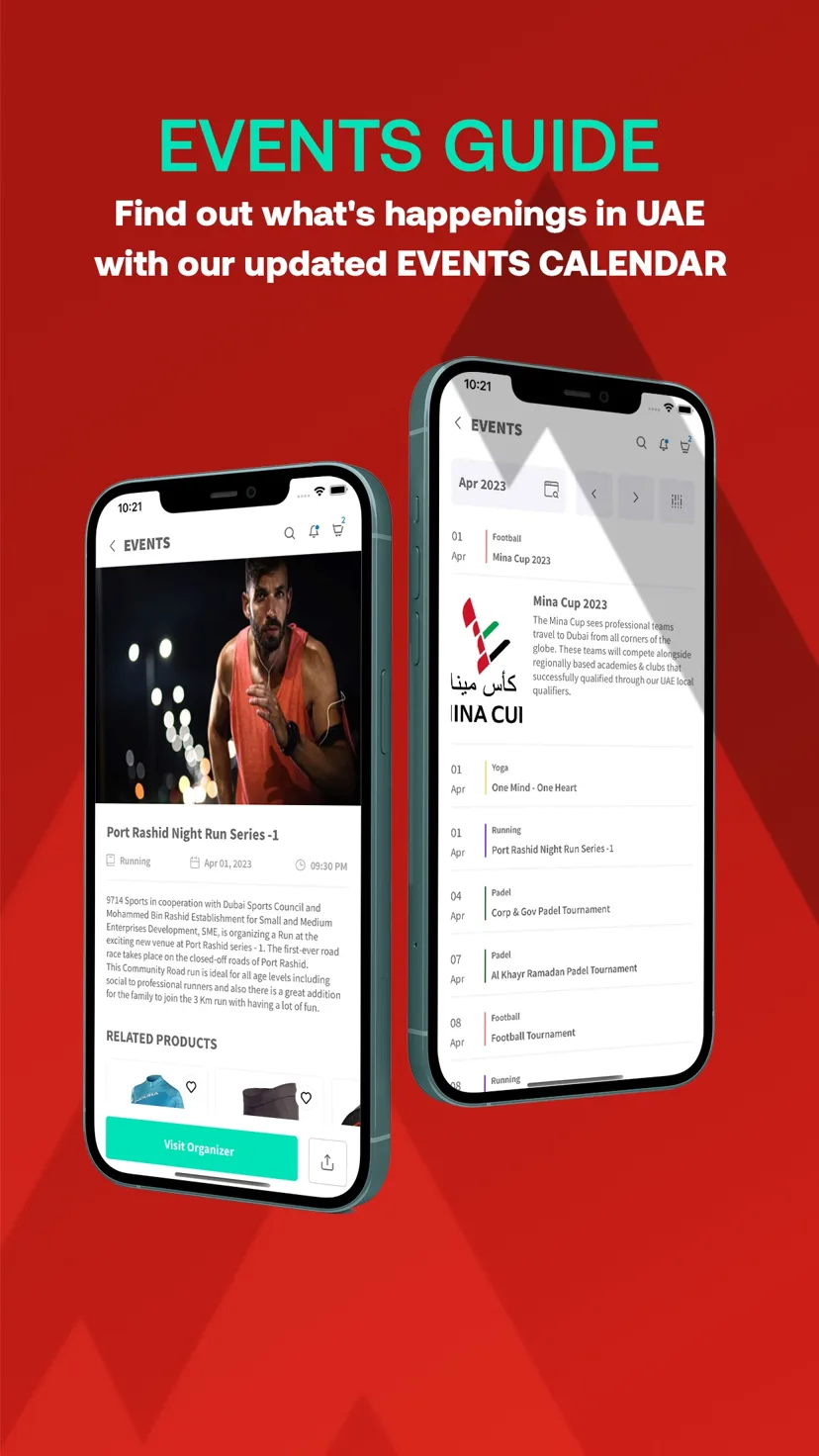 ActiveMile events guide