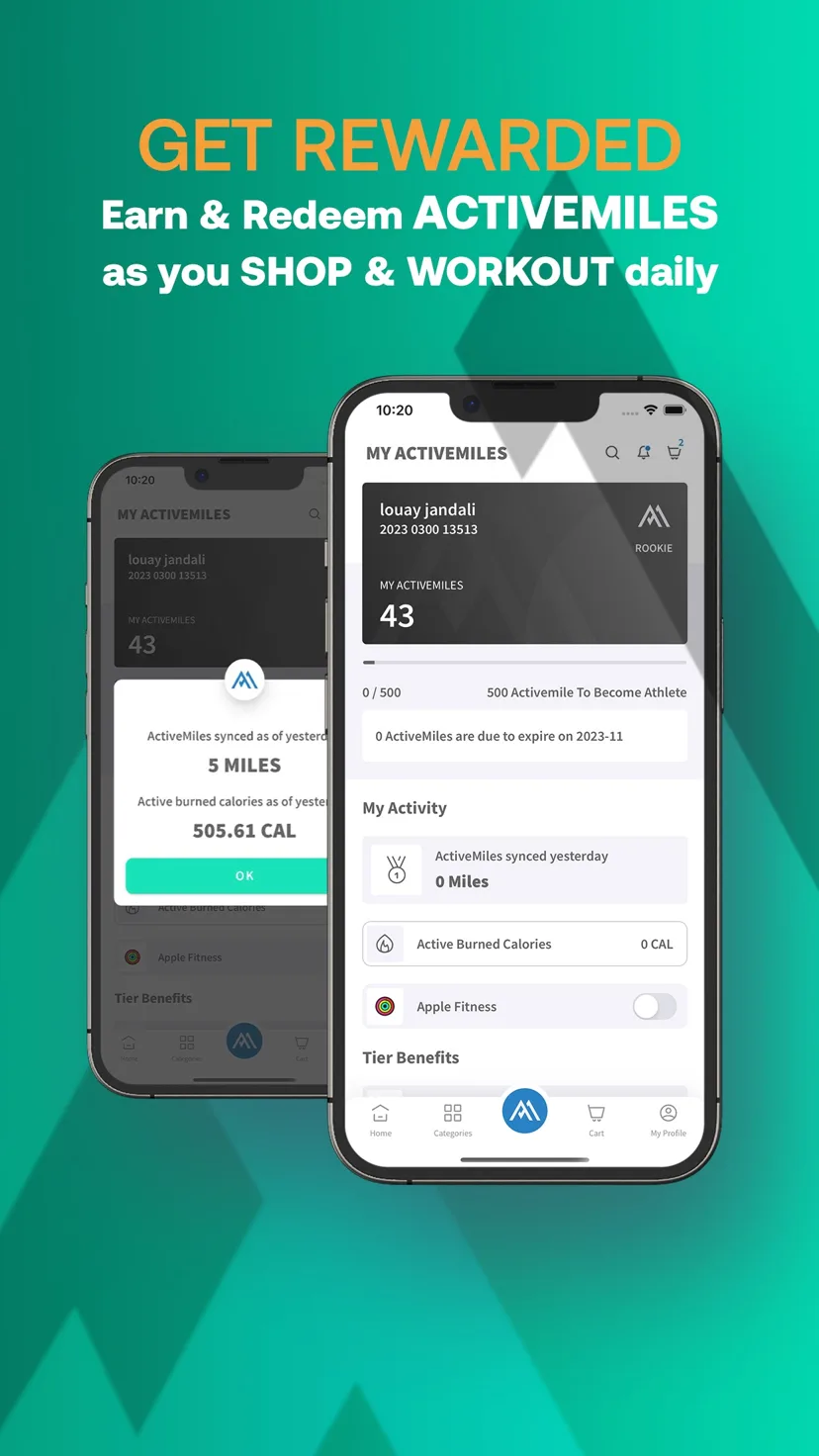 ActiveMile rewards